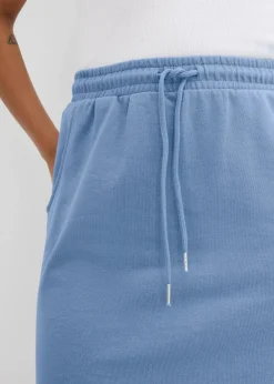 bonprix Bekleidung·Röcke|Bekleidung·Sportbekleidung^Sweatrock mit Taschen wellenblau