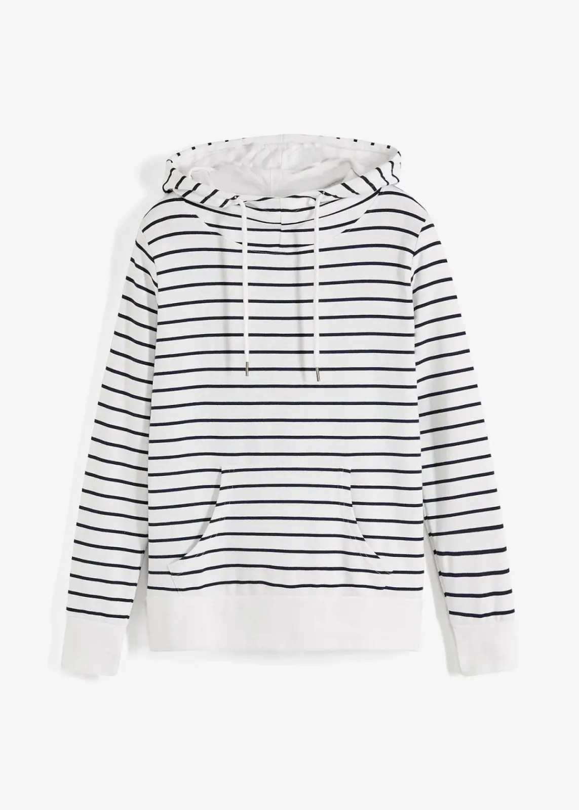 bonprix Bekleidung·Blusen & Tuniken|Sweat^Sweatshirt weiß/dunkelblau gestreift