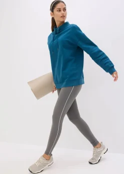bonprix Bekleidung·Röcke|Bekleidung·Blusen & Tuniken^Sweatshirt aus reiner Bio-Baumwolle blaupetrol