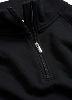 bonprix Sweat|Basics^Sweatshirt aus reiner Bio-Baumwolle schwarz