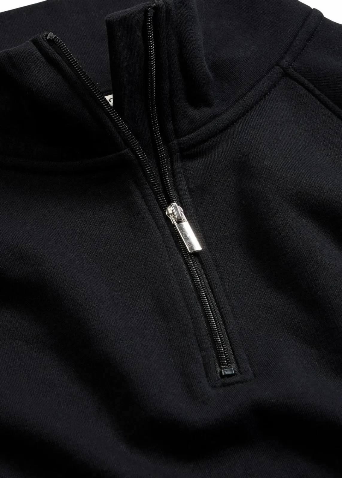 bonprix Sweat|Basics^Sweatshirt aus reiner Bio-Baumwolle schwarz