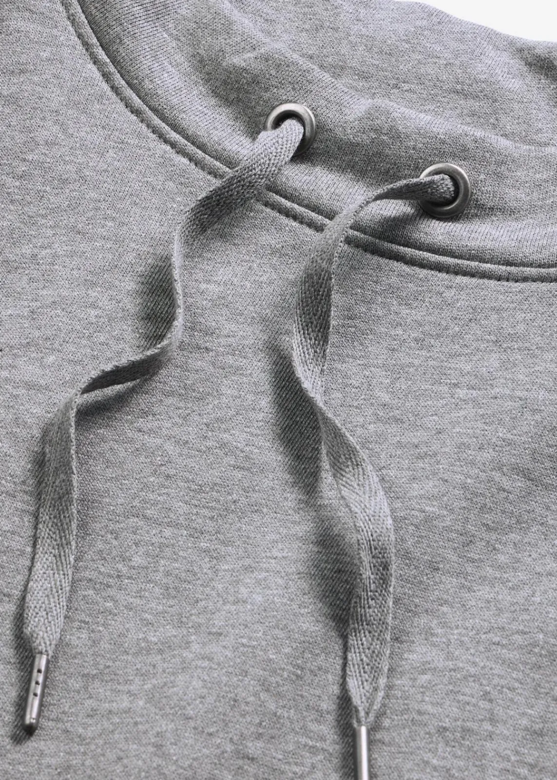 bonprix Sweat|Basics^Sweatshirt aus reiner Bio-Baumwolle grau meliert meliert