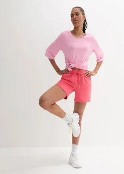 bonprix Bekleidung·Outdoorbekleidung|Bekleidung·Sweat^Sweat-Shorts hellpink