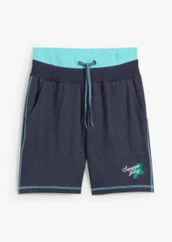 bonprix Hosen|Shorts^Sweat-Shorts aus Baumwoll-Mix mitternachtsblau