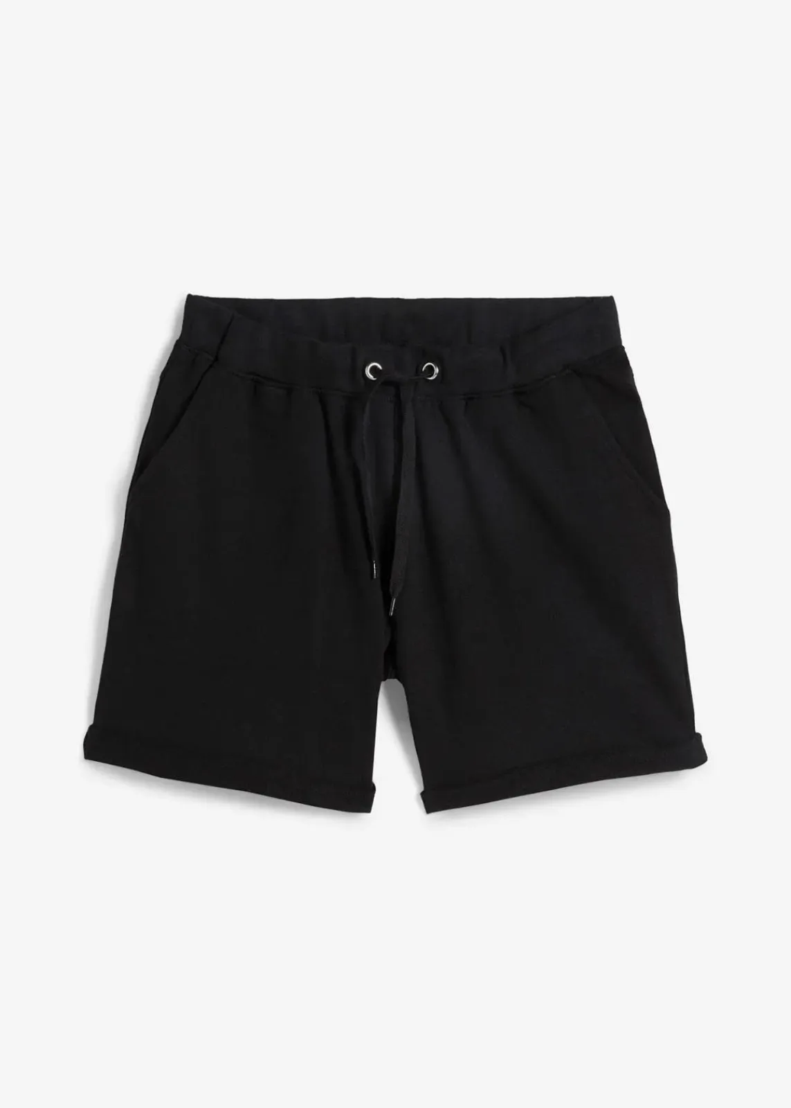 bonprix Bekleidung·Outdoorbekleidung|Bekleidung·Röcke^Sweat-Shorts aus reiner Baumwolle schwarz