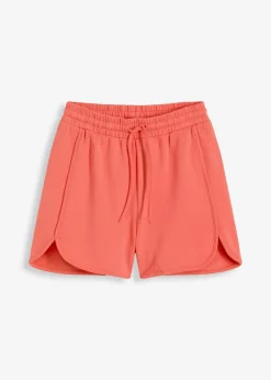 bonprix Nachhaltigere Materialien|Hosen^Sweat-Shorts aus reiner Bio-Baumwolle helllachs