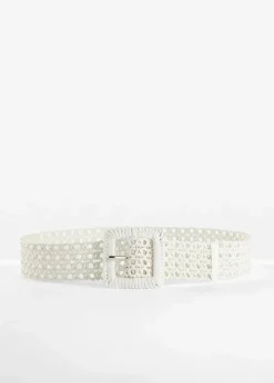 bonprix Gürtel|Schuhe & Accessoires In Spezialgrößen·Gürtel^Taillengürtel cremeweiß