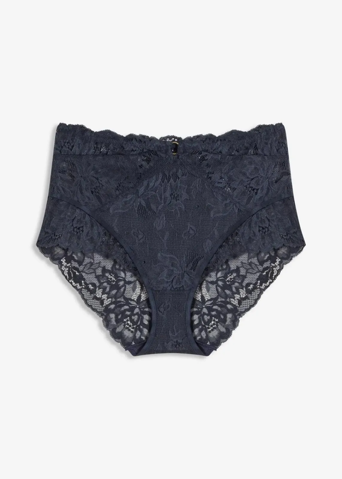 bonprix Höschen|Dessous^Taillenpanty aus zarter Spitze intensivblau