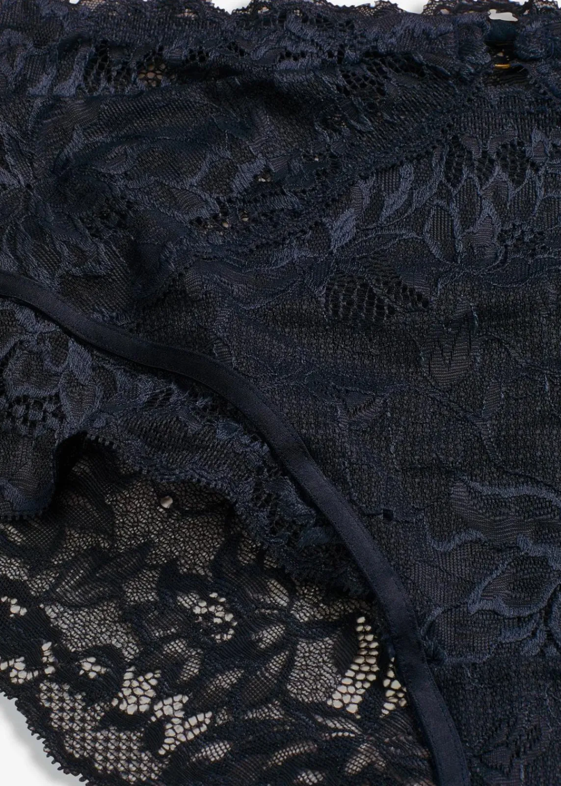 bonprix Höschen|Dessous^Taillenpanty aus zarter Spitze intensivblau