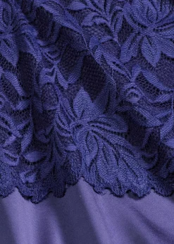 bonprix Wäsche·Dessous|Wäsche·Höschen^Taillenpanty mit zarter Spitze dunkelblau