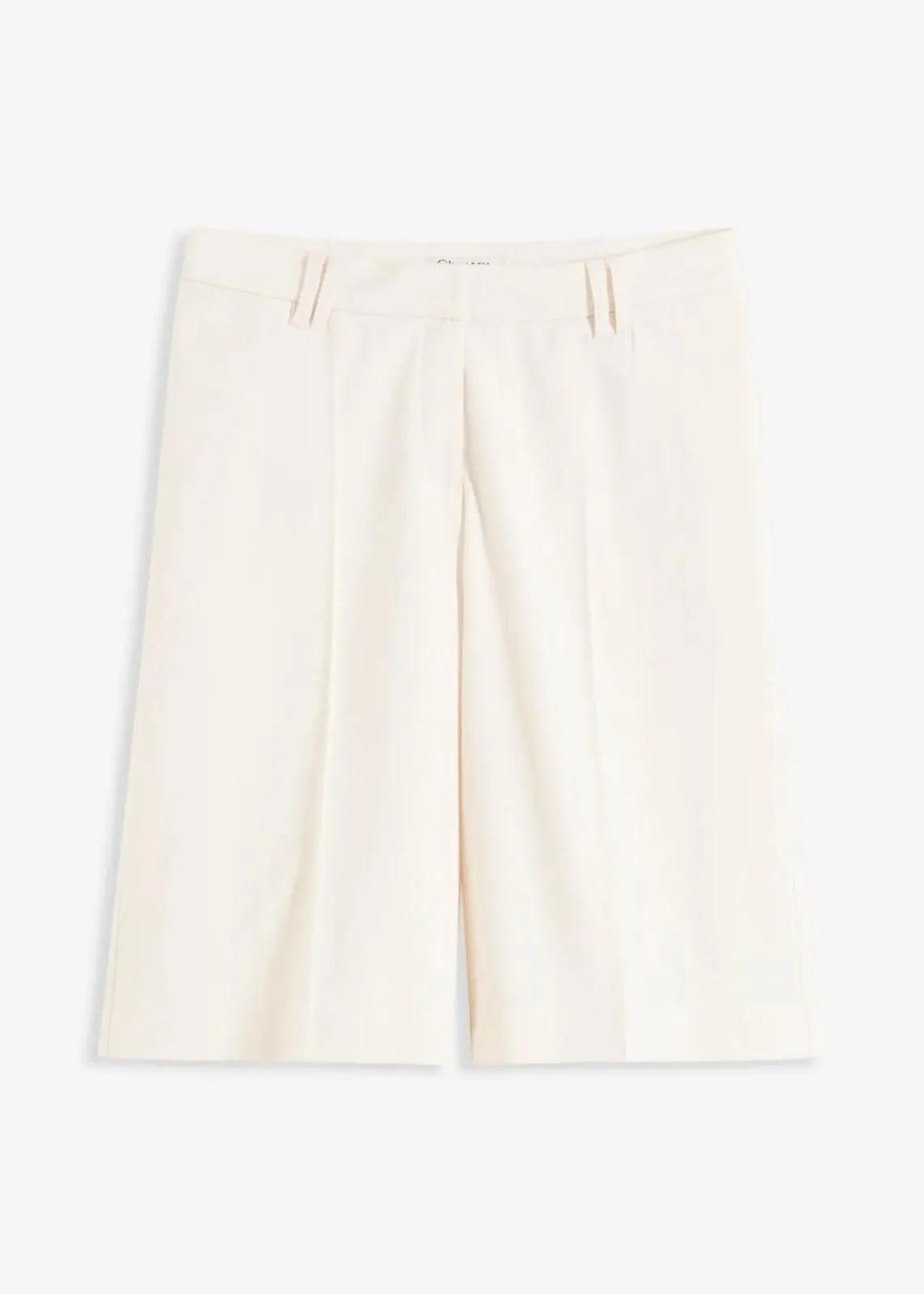 bonprix Bekleidung·Outdoorbekleidung|Bekleidung·Kleider^taillierte Shorts cremeweiß