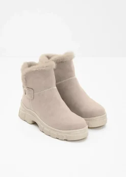 Tamaris High Heels|Gefütterte Winterschuhe^Boots beige