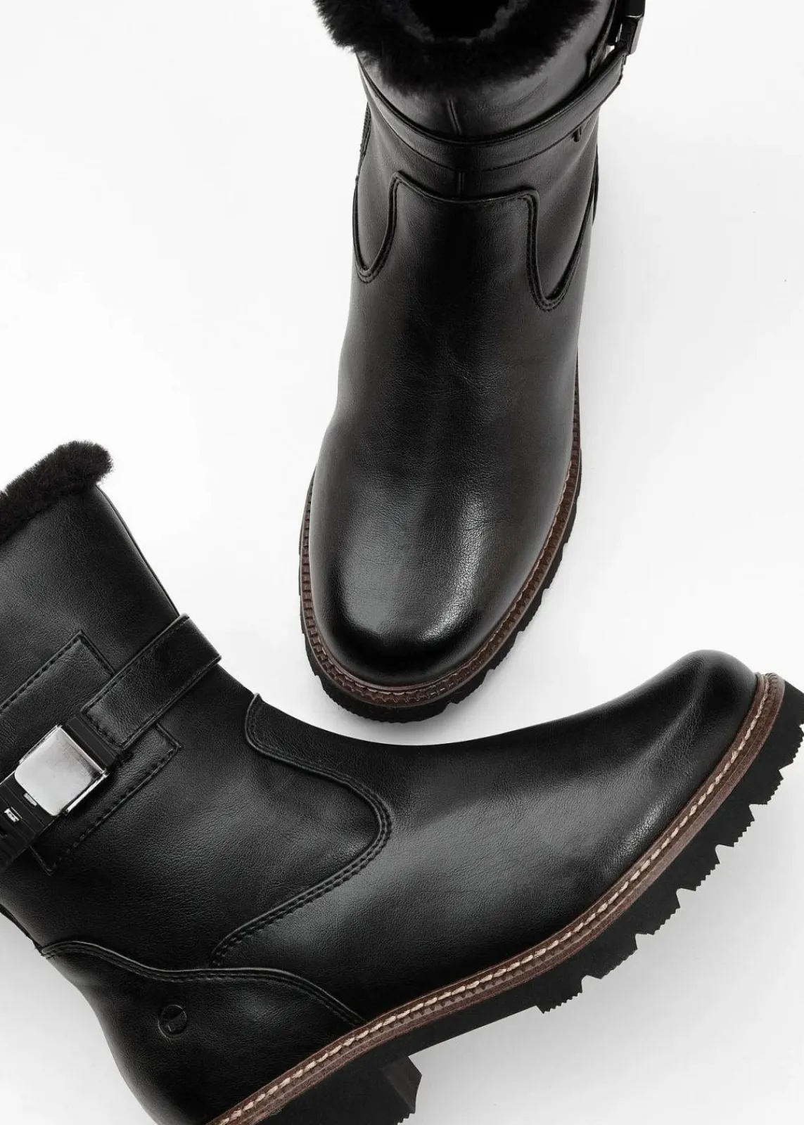 Tamaris High Heels|Gefütterte Winterschuhe^Boots schwarz