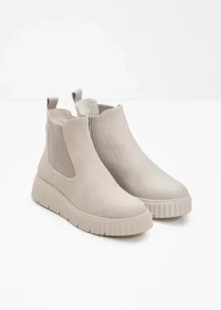 Tamaris High Heels|Stiefeletten^Chelsea-Boots hellgrau
