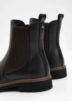 Tamaris Boots|Stiefeletten^Chelsea-Boots schwarz
