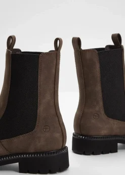 Tamaris Stiefeletten|High Heels^Chelsea-Boots dunkelbraun