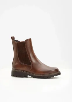 Tamaris High Heels|Gefütterte Winterschuhe^Chelsea-Boots braun