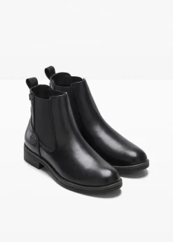 Tamaris Schuhe & Accessoires In Spezialgrößen·Elastischer Schaft|Boots^Chelsea-Boots schwarz