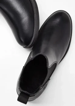 Tamaris Schuhe & Accessoires In Spezialgrößen·Elastischer Schaft|Boots^Chelsea-Boots schwarz