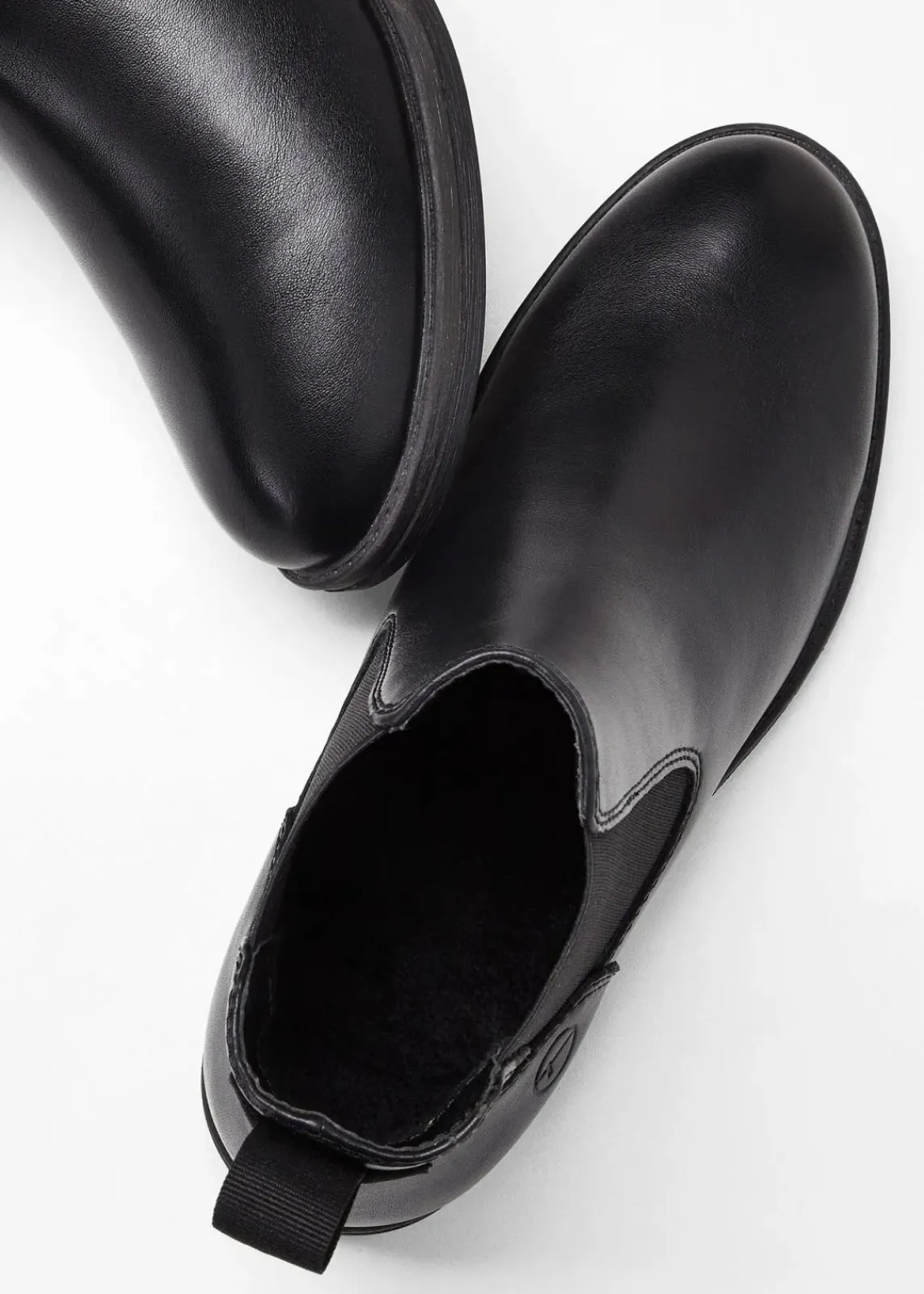 Tamaris Schuhe & Accessoires In Spezialgrößen·Elastischer Schaft|Boots^Chelsea-Boots schwarz