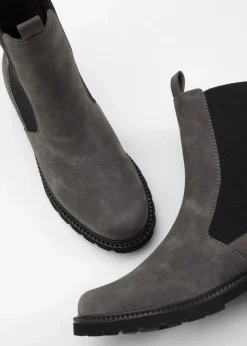 Tamaris Boots|High Heels^Chelsea-Boots mittelgrau