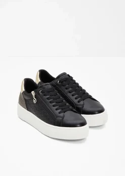 Tamaris High Heels|Komfortschuhe^Plateau-Sneaker mit Reißverschluss schwarz