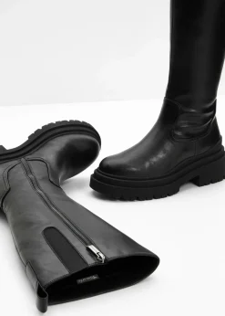 Tamaris High Heels|Stiefel^Plateau-Stiefel schwarz