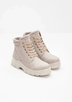 Tamaris High Heels|Boots^Schnürboots beige