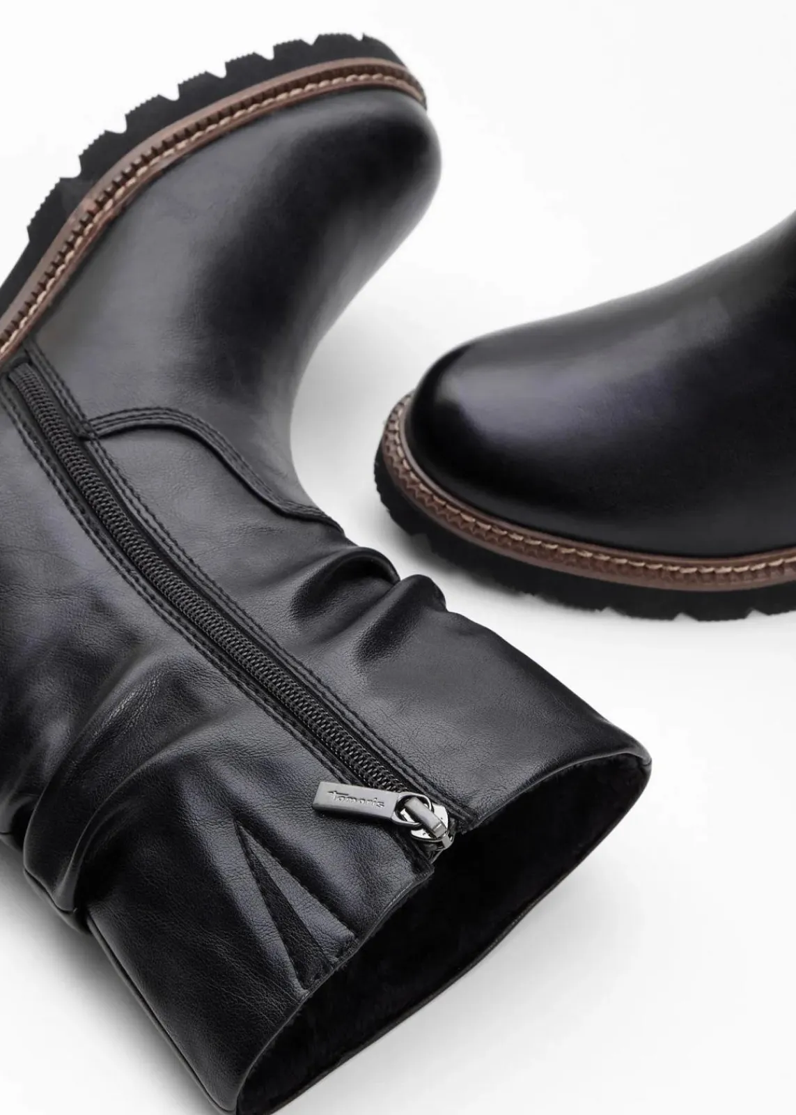 Tamaris High Heels|Gefütterte Winterschuhe^Stiefel schwarz
