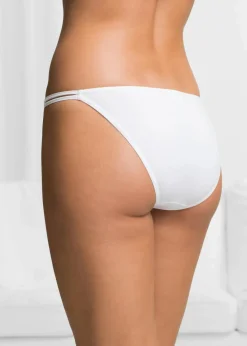 bonprix Wäsche·Basics|Wäsche·Baumwollunterwäsche^Tanga Slip (6er Pack) schwarz + weiß + grau/beige