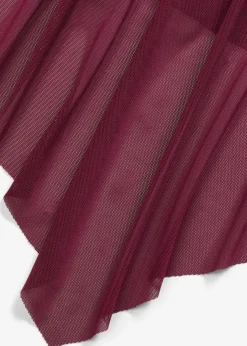 bonprix Nachhaltigere Materialien|Tankinis^Tankini mit transparentem Mesh (2-tlg.Set) beere