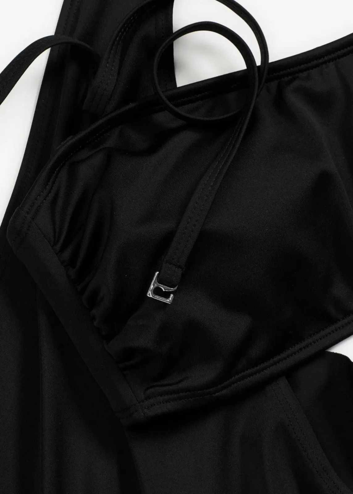 bonprix Nachhaltigere Materialien|Bademode·Tankinis^Tankini (3-tlg. Set) schwarz/türkis
