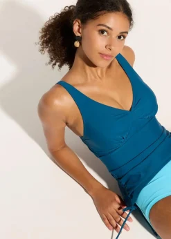 bonprix Nachhaltigere Materialien|Tankinis^Tankini (2-tlg.Set) blaupetrol