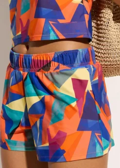 bonprix Nachhaltigere Materialien|Tankinis^Tankini (2-tlg.Set) mit Shorts bunt bedruckt