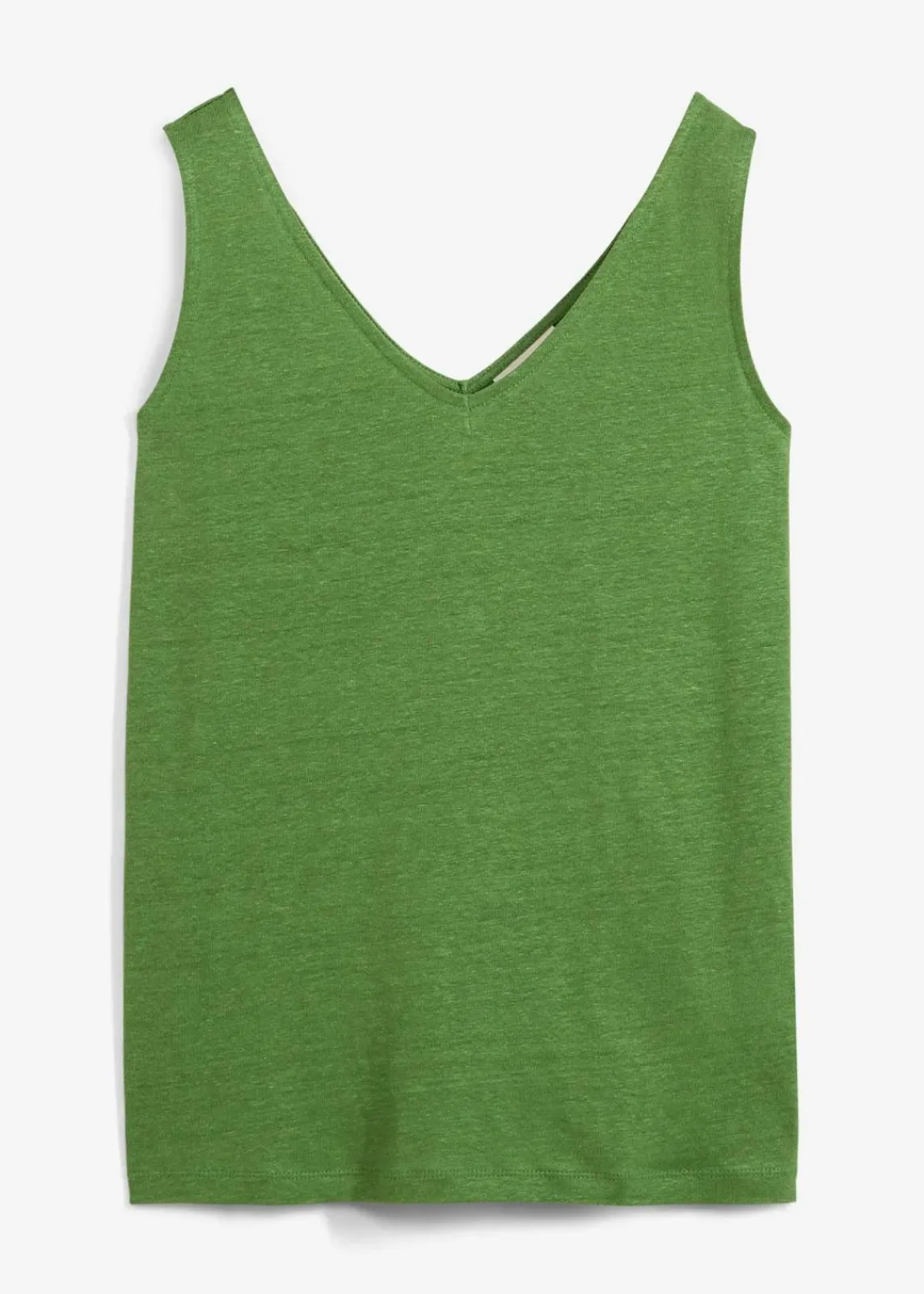 bonprix Shirts & Tops^Tanktop aus reinem Leinen forstgrün