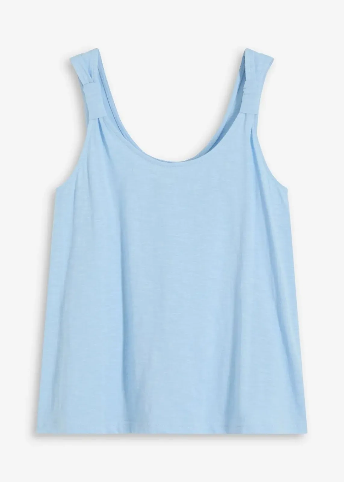 bonprix Shirts & Tops^Tanktop aus reiner Bio-Baumwolle hellblau