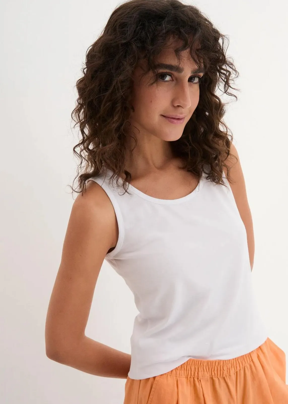 bonprix Shirts & Tops|Unterhemden^Tanktop, (2er Pack) schwarz + weiß