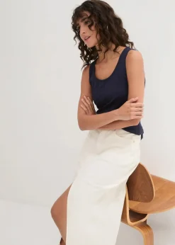 bonprix Shirts & Tops|Unterhemden^Tanktop, (2er Pack) dunkelblau + dunkelpink