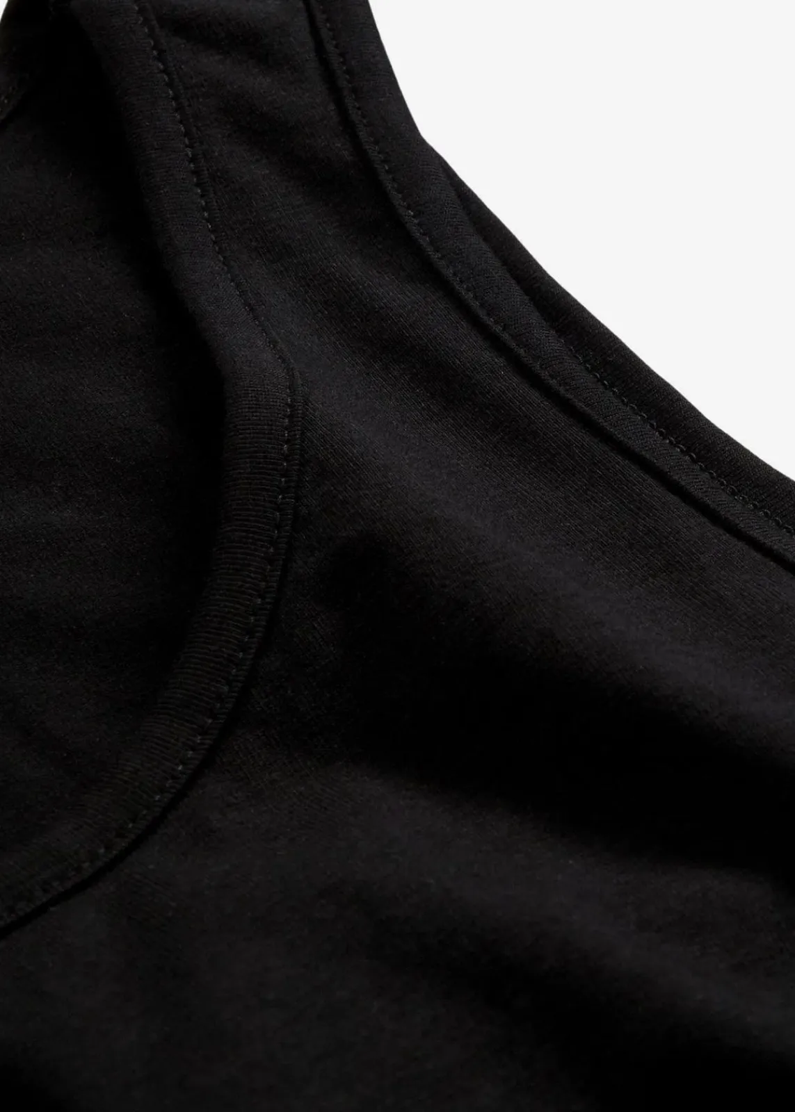 bonprix Wäsche·Unterhemden|Bekleidung·Röcke^Tanktop, (2er Pack) schwarz