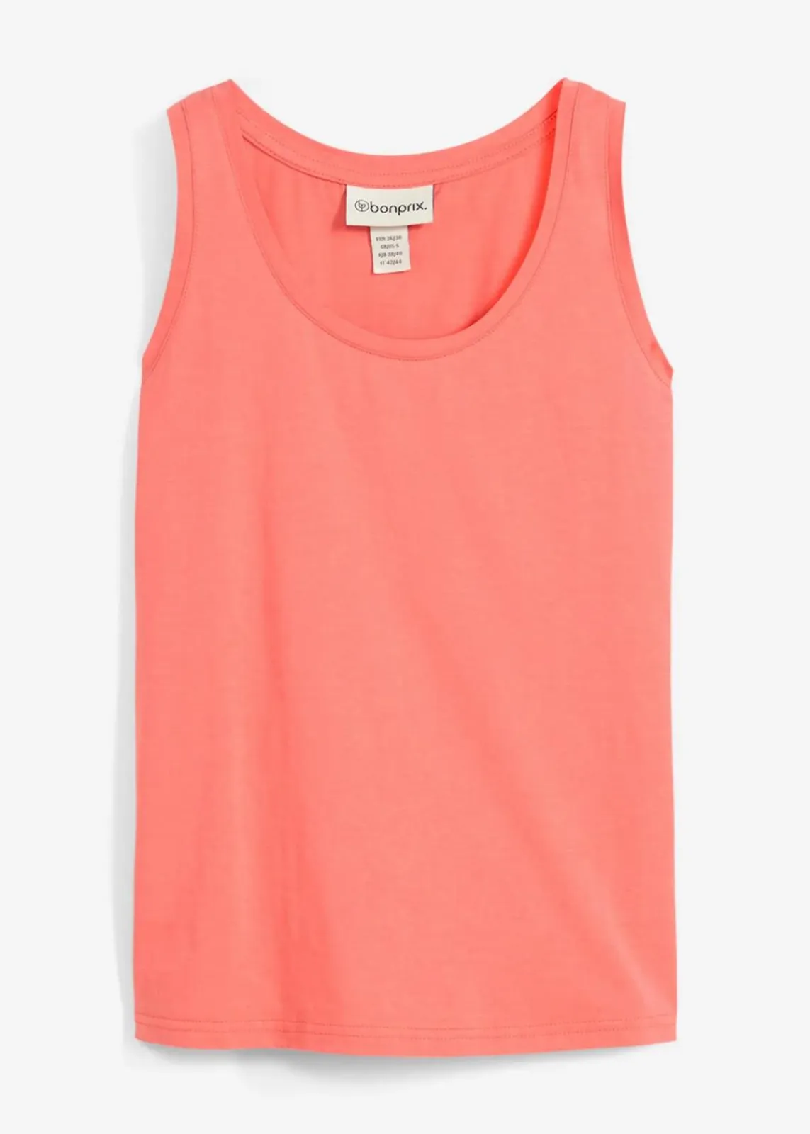 bonprix Shirts & Tops|Premium^Tanktop mit Seidenanteil helllachs
