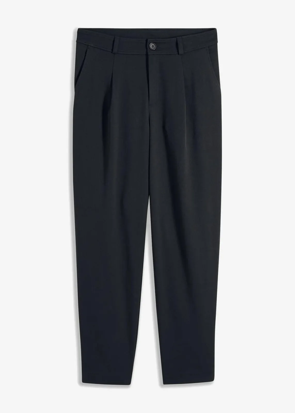 bonprix Nachhaltigere Materialien|Hosen^Tapered 7/8-Hose schwarz