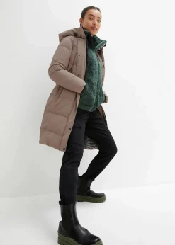 bonprix Bekleidung·Blusen & Tuniken|Bekleidung·Hosen^Teddy-Fleece Jacke schattengrün