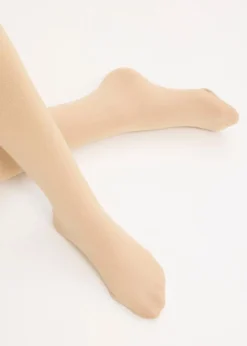 bonprix Wäsche·Socken & Strumpfhosen|Thermounterwäsche^Thermo Fleece Strumpfhose 140den hellbeige