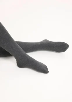 bonprix Wäsche·Socken & Strumpfhosen|Thermounterwäsche^Thermo Fleece Strumpfhose 140den anthrazit meliert