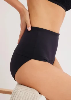 bonprix Wäsche·Shapewear|Wäsche·Höschen^Thermo Shape Slip mit leichter Formkraft (2er Pack) schwarz
