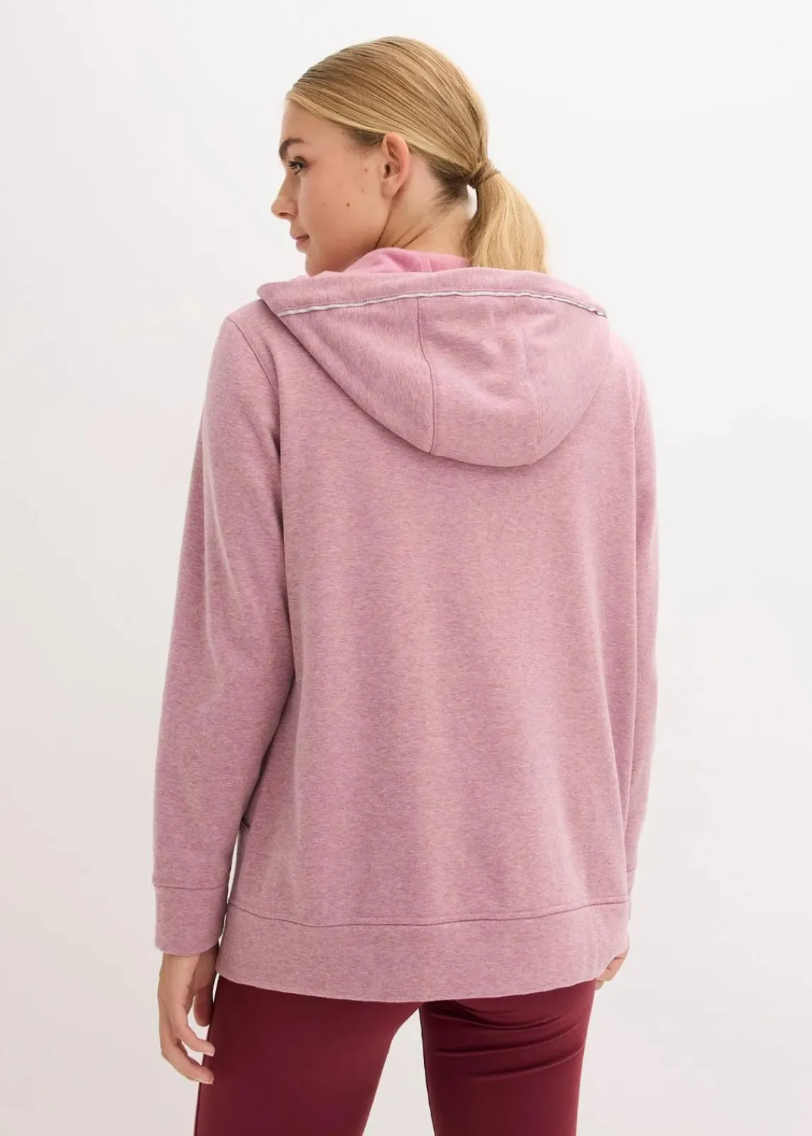 bonprix Bekleidung·Sweat|Bekleidung·Hosen^Thermo Sportjacke, schnelltrocknend rosa meliert