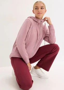 bonprix Bekleidung·Sweat|Bekleidung·Hosen^Thermo Sportjacke, schnelltrocknend rosa meliert
