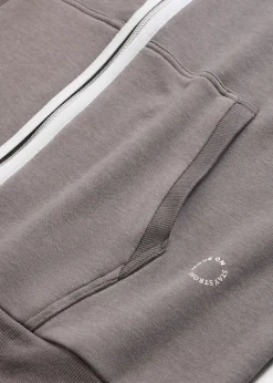 bonprix Bekleidung·Sweat|Bekleidung·Blusen & Tuniken^Thermo Sweatjacke, schnelltrocknend granitgrau