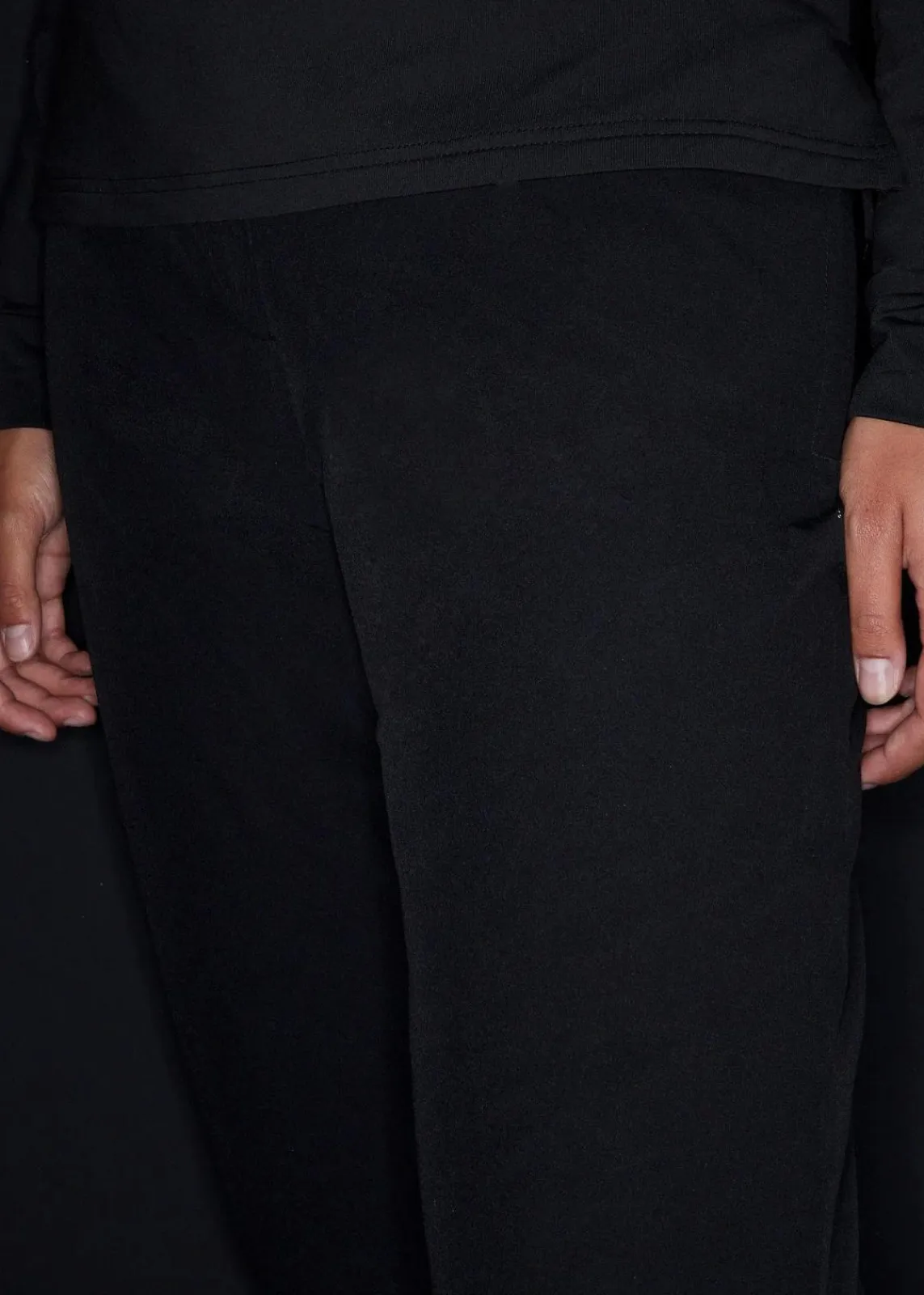 bonprix Outdoorbekleidung|Thermobekleidung^Thermohose mit Fleecefutter und Komfortbund, wasserdicht schwarz