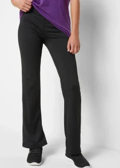 bonprix Bekleidung·Sweat|Bekleidung·Kleider^Thermo-Leggings, ausgestellt schwarz